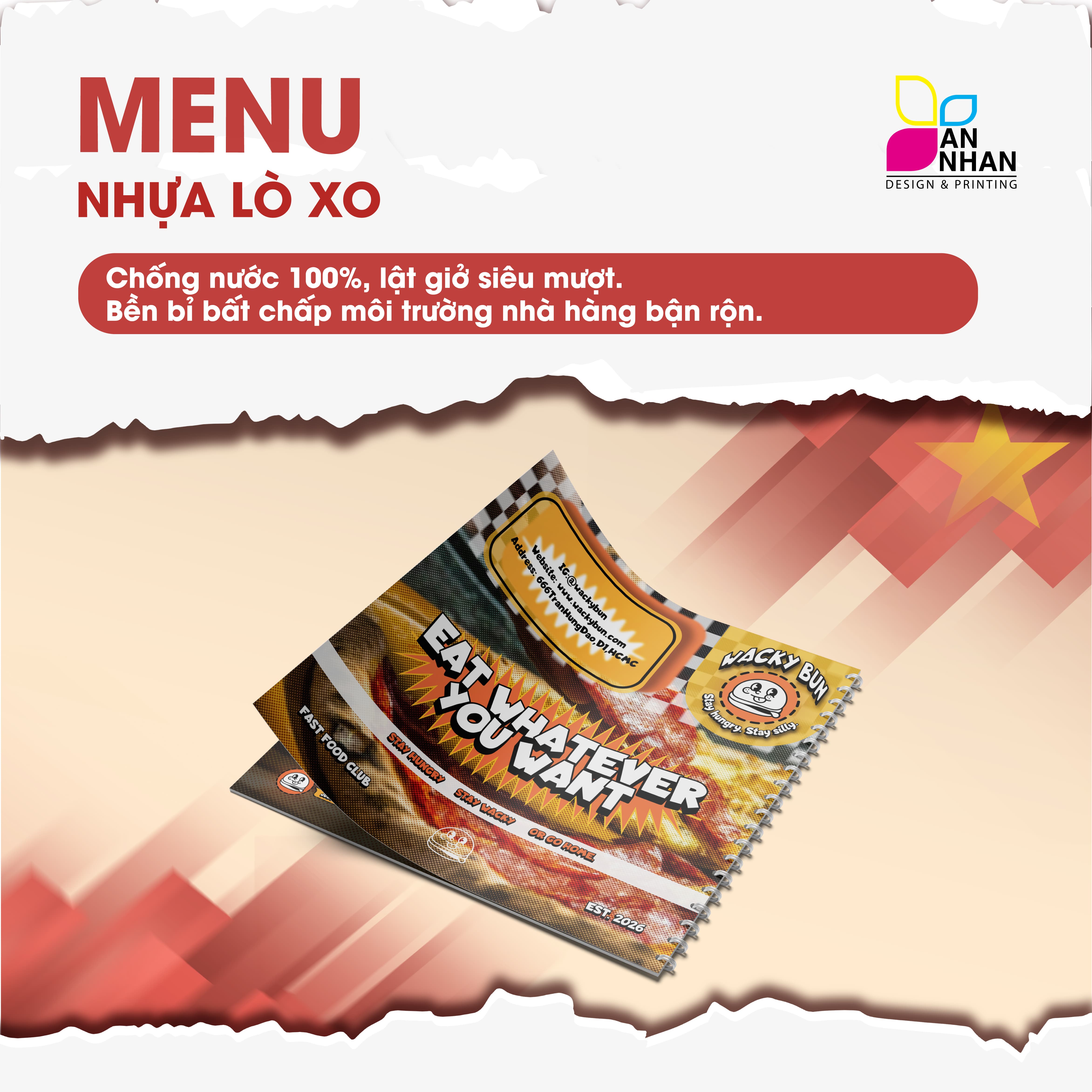 Menu nh&agrave; h&agrave;ng, qu&aacute;n ăn